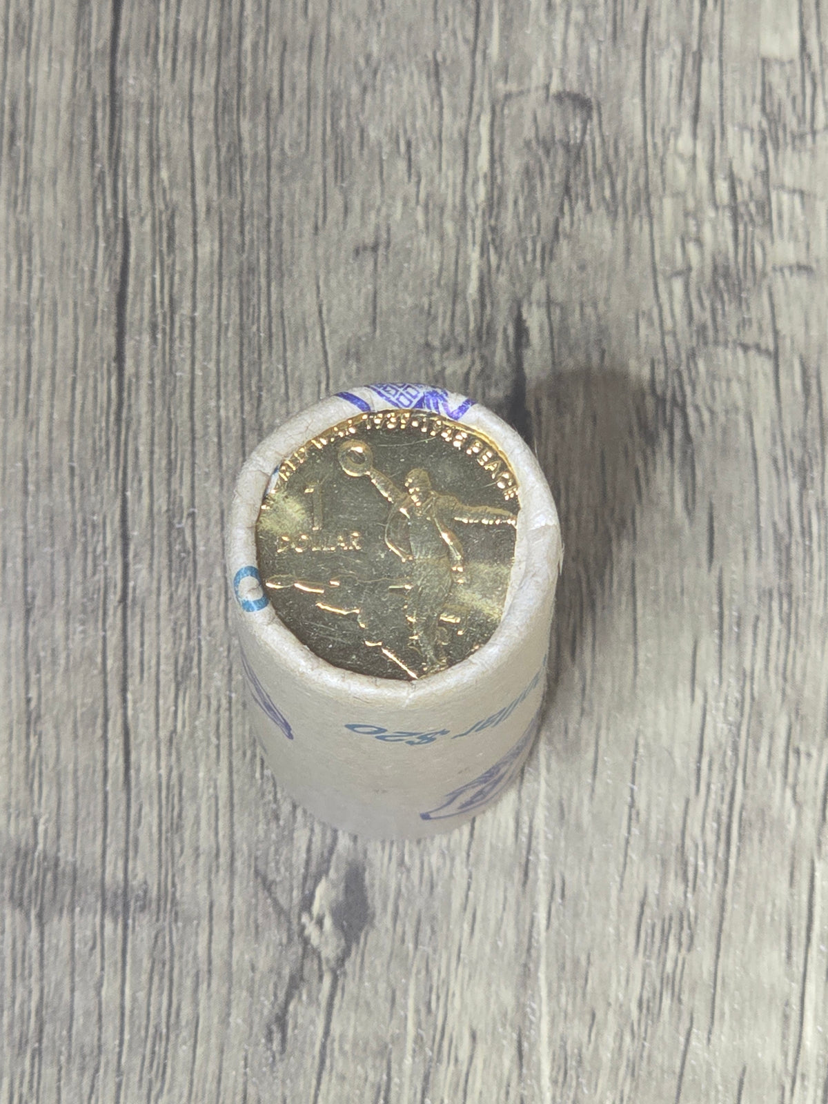 Dancing Man 2005 $1 Security Roll