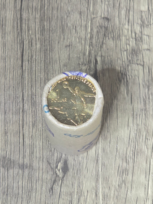 Dancing Man 2005 $1 Security Roll