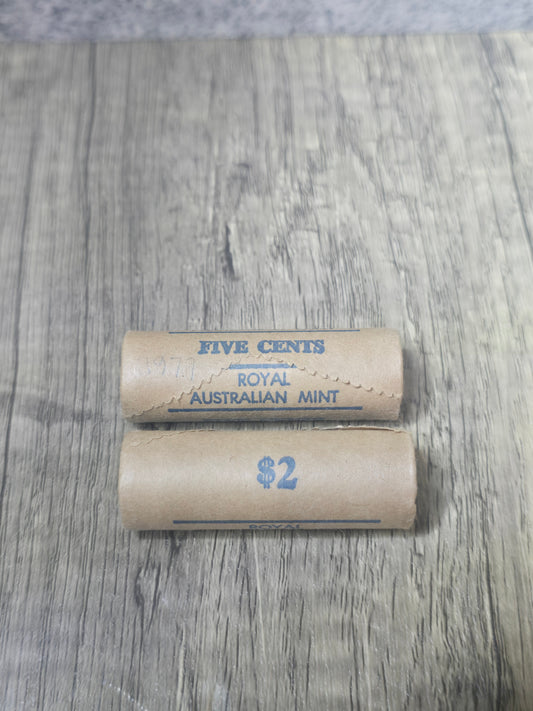 1977 5c ram roll