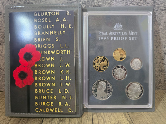1995 War Memorial Proof Set
