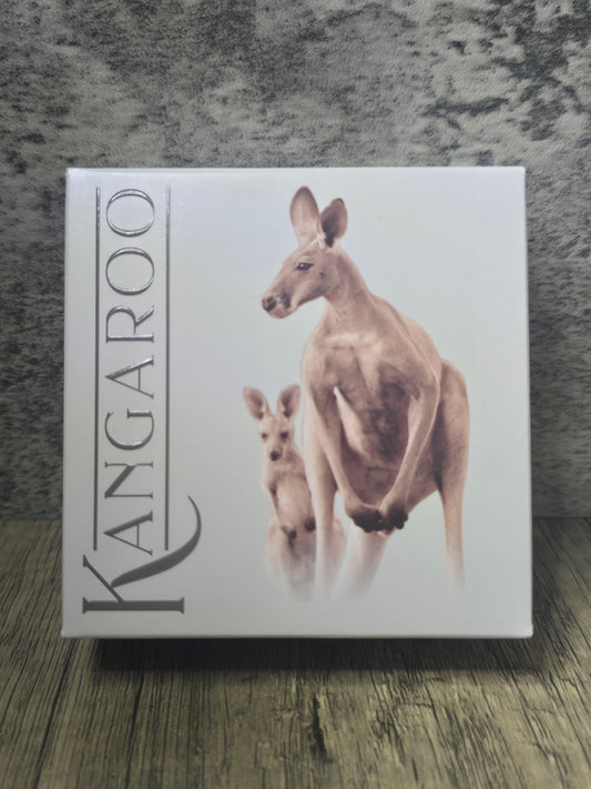 Kangaroo High Relief Coloured 1oz Proof, 2026