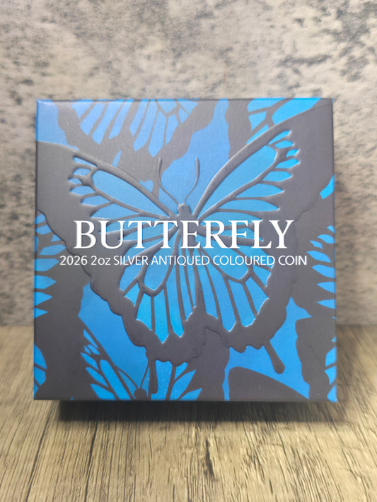 Butterfly 2oz Antique Coloured, 2026