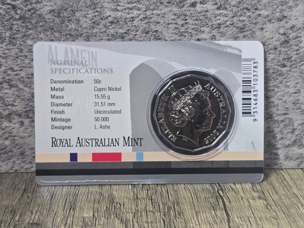 El Alamein 50c 2015
