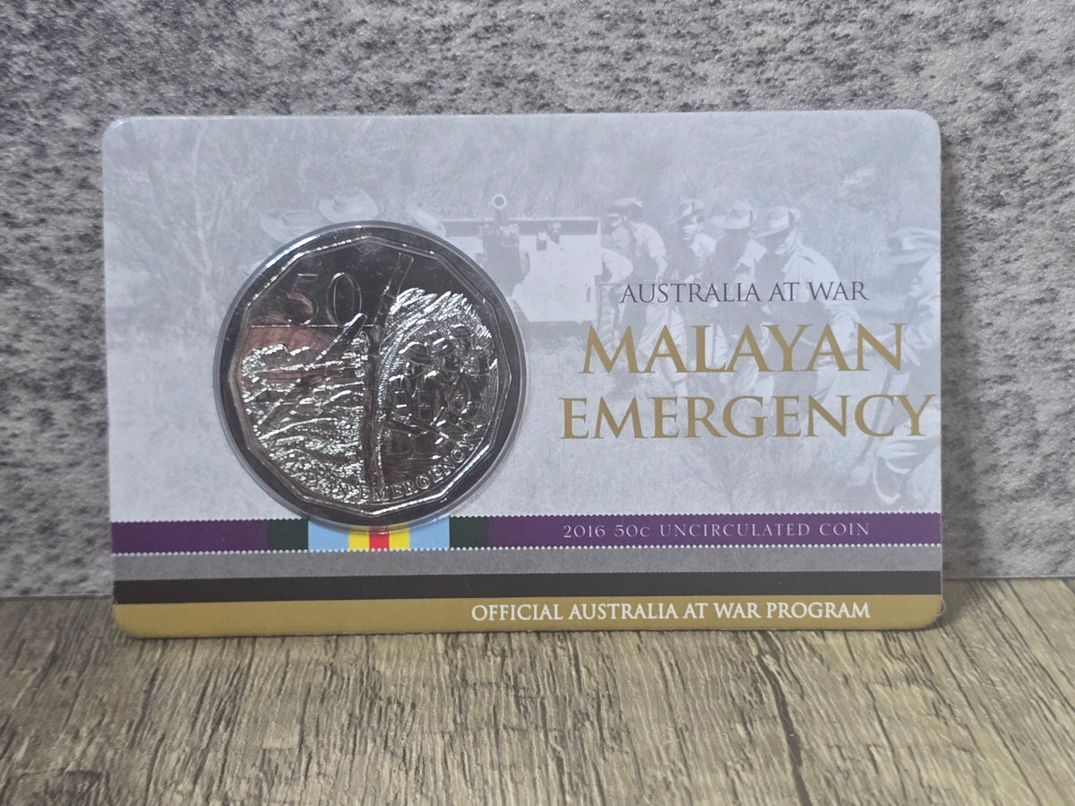Malayan Emergency 50c 2016