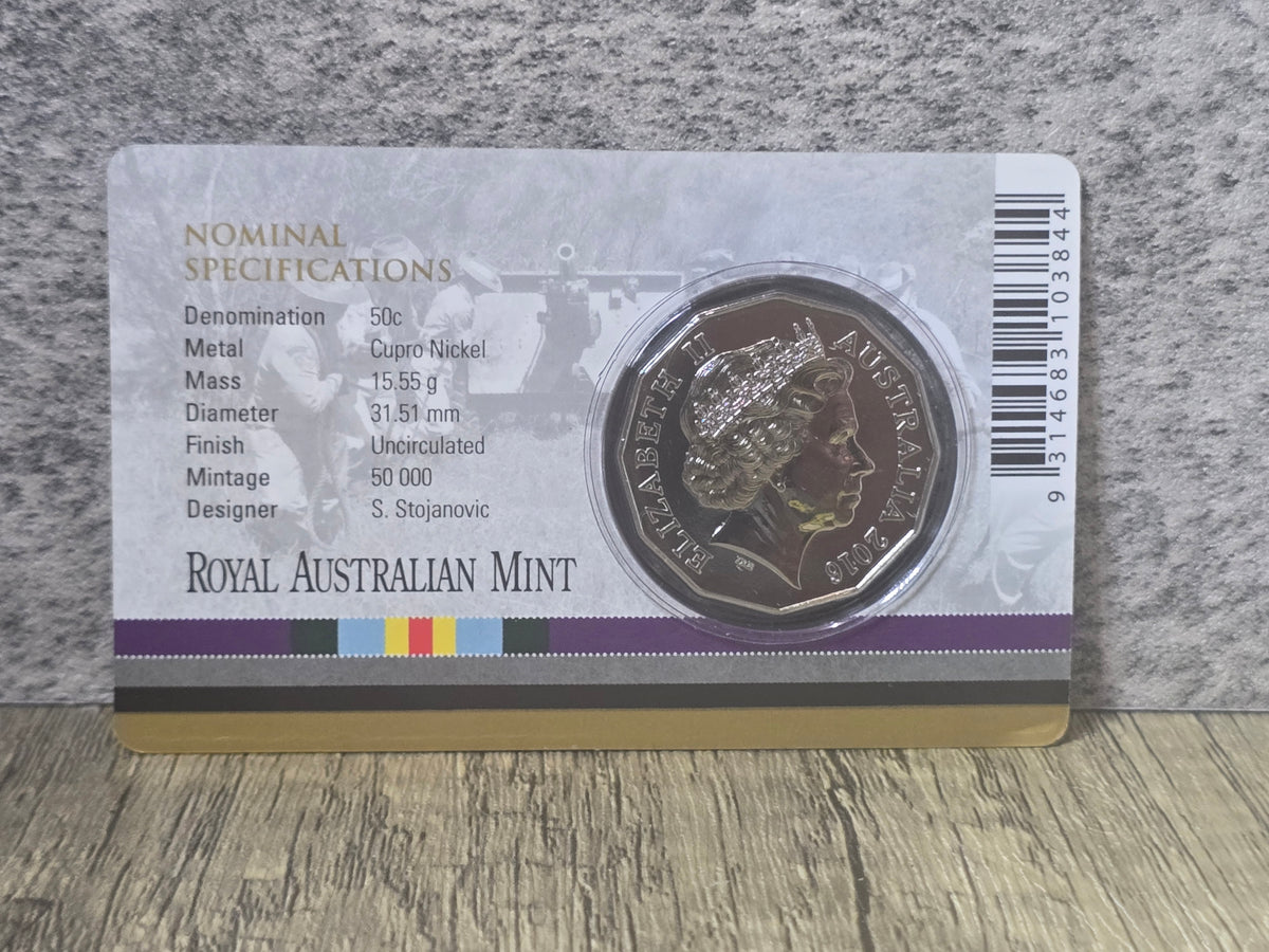 Malayan Emergency 50c 2016