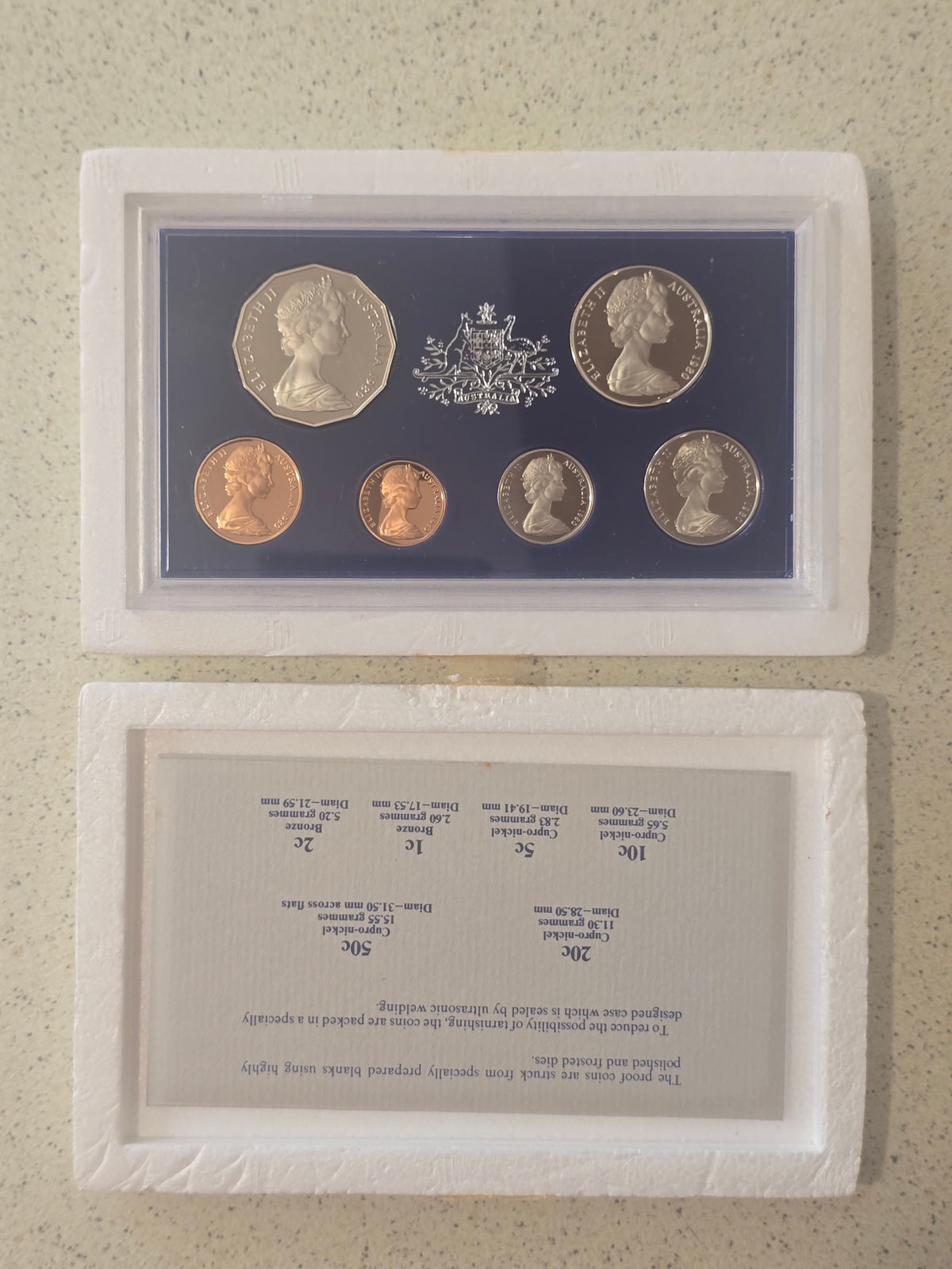 1980 Proof Coin Set