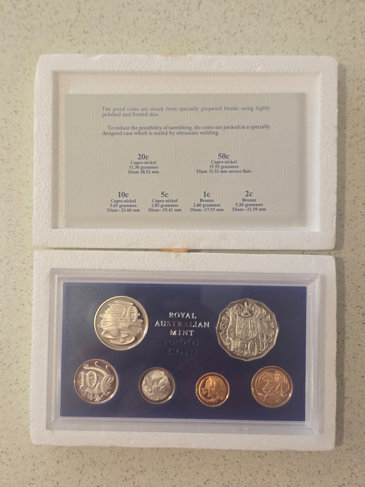 1980 Proof Coin Set