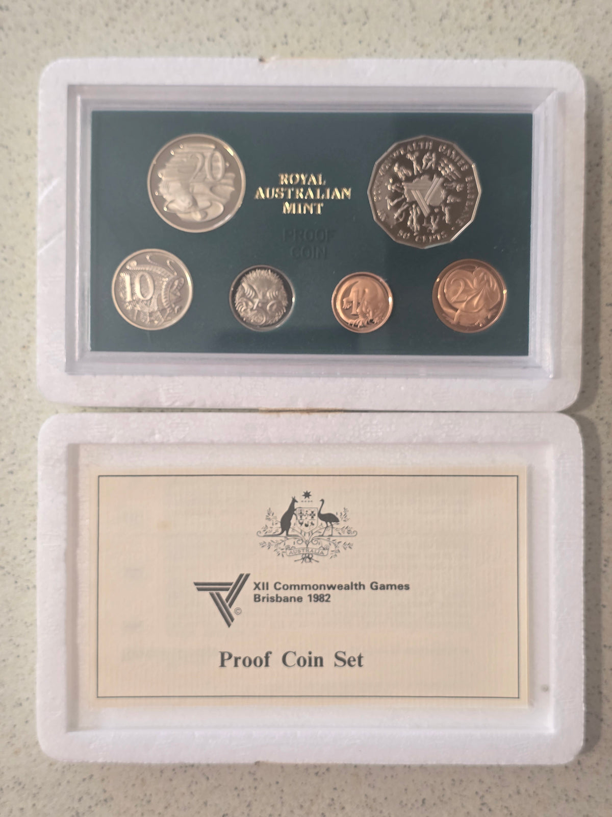1982 Proof Set (Brisbane ComGames)