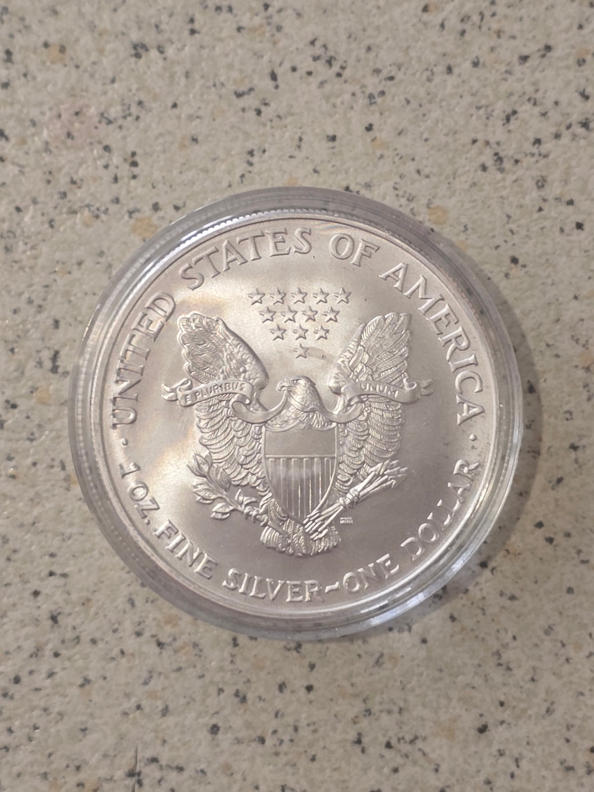 2005 Coloured Walking Liberty, Steam Train Privy 1oz