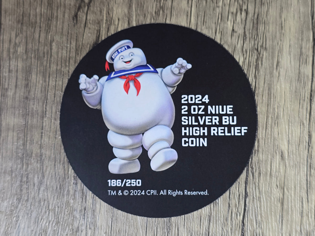 Stay Puff 2oz Ghostbusters Proof, 2024 Nuie