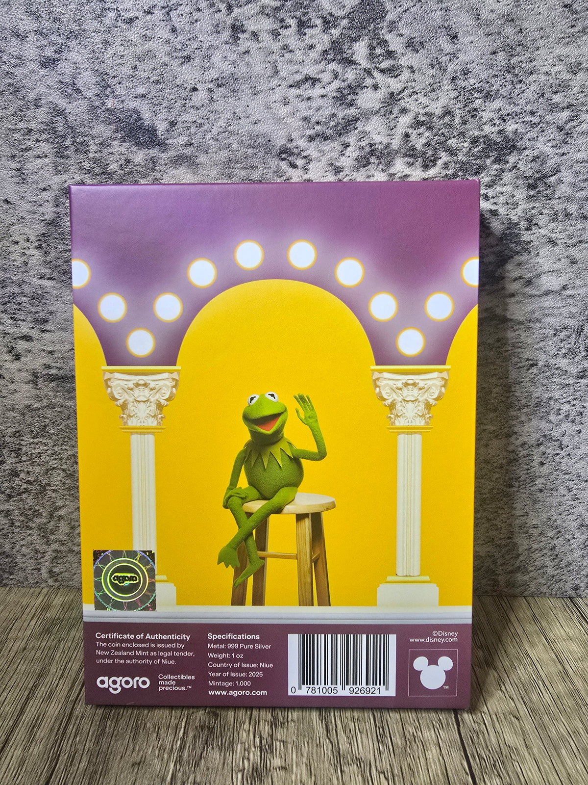Kermit the Frog 1oz 2025, Agoro