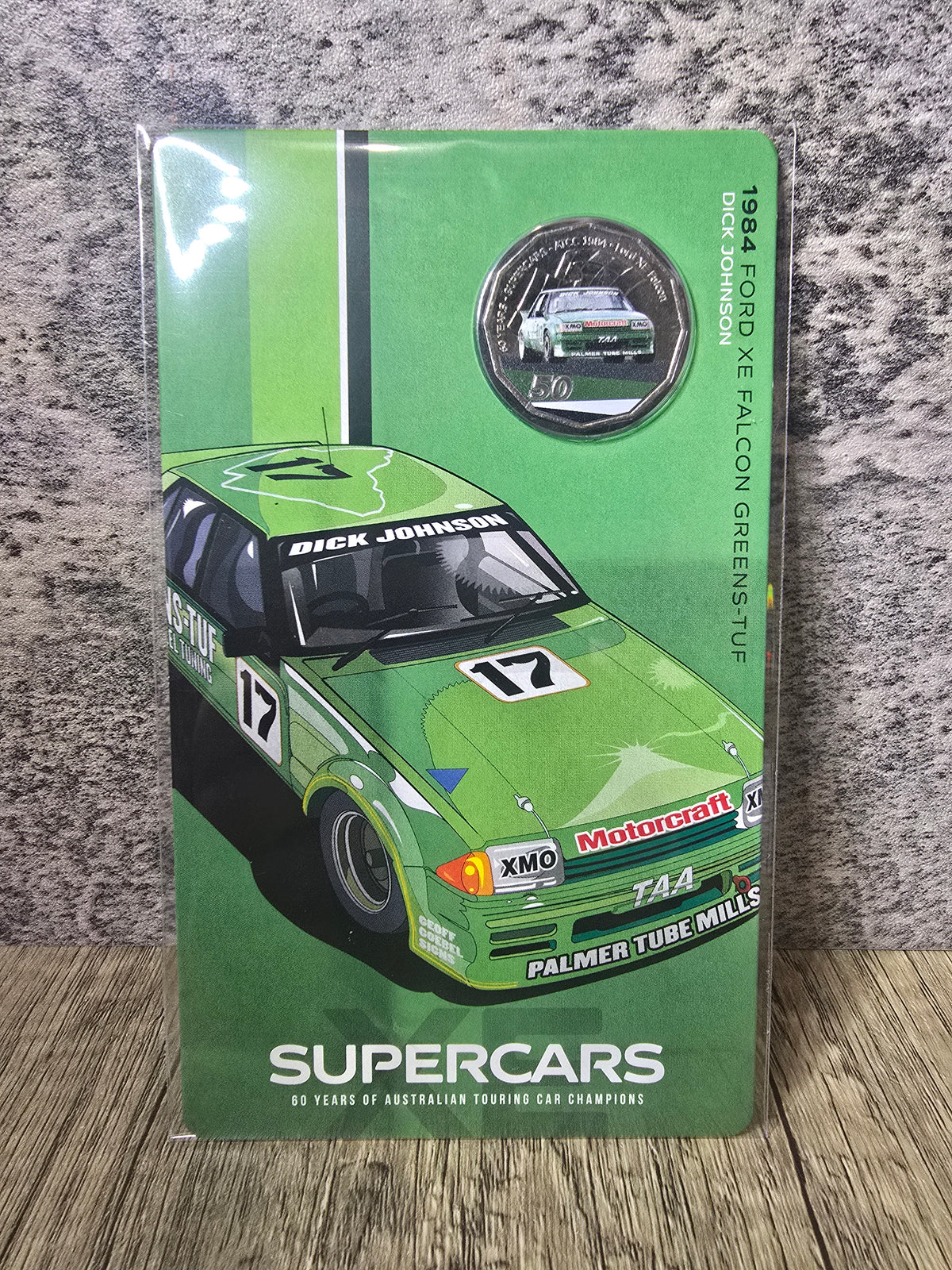 Supercars Ford XE Falcon Dick Johnson 50c 2020