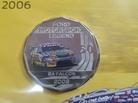 Legends of Motorsport BA Ford 50c PNC 2018