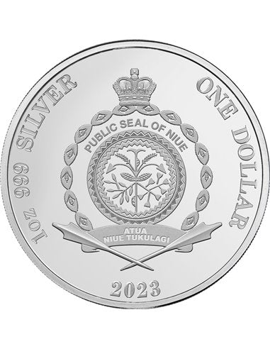 Antarctic Captain James Cook Coloured 1oz