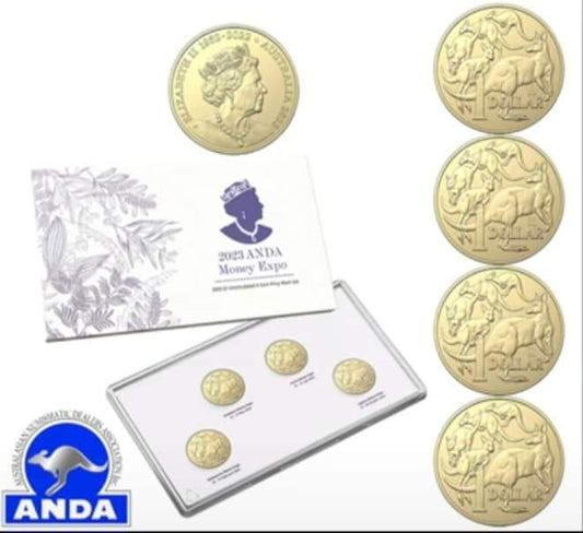ANDA Sydney Mint Set 4 x $1 Privy Set 2023