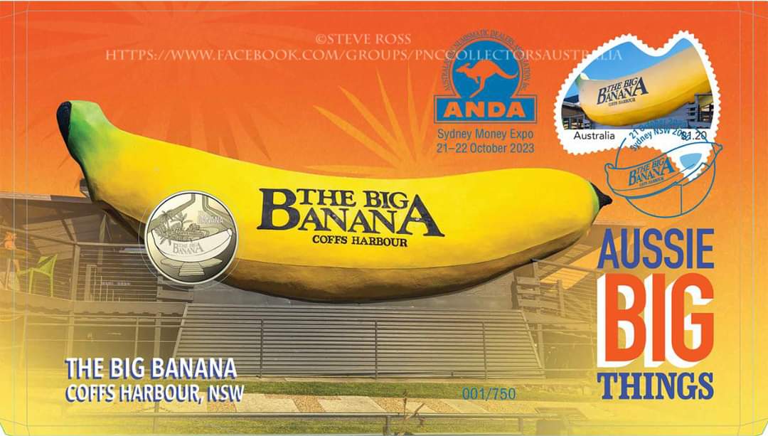 Big Things Reprint Blue Heeler - Big Banana ANDA Sydney 2 PNC Set 2023