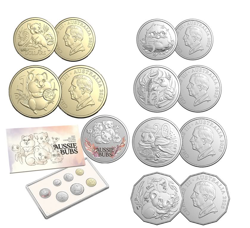 2025 Aussie Bubs Baby Mint Set