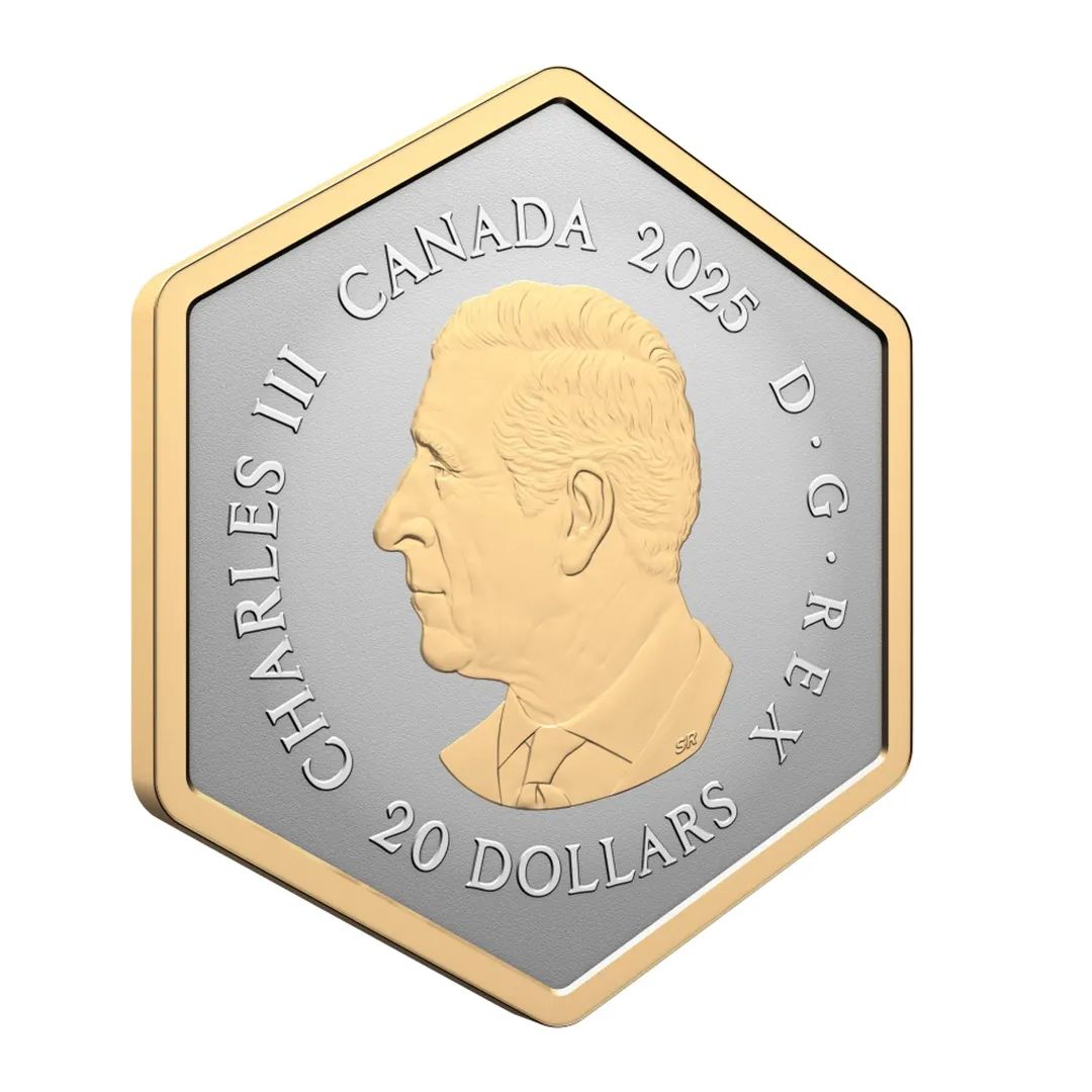 HoneyBee 1oz Gold Gilded Canada 2025