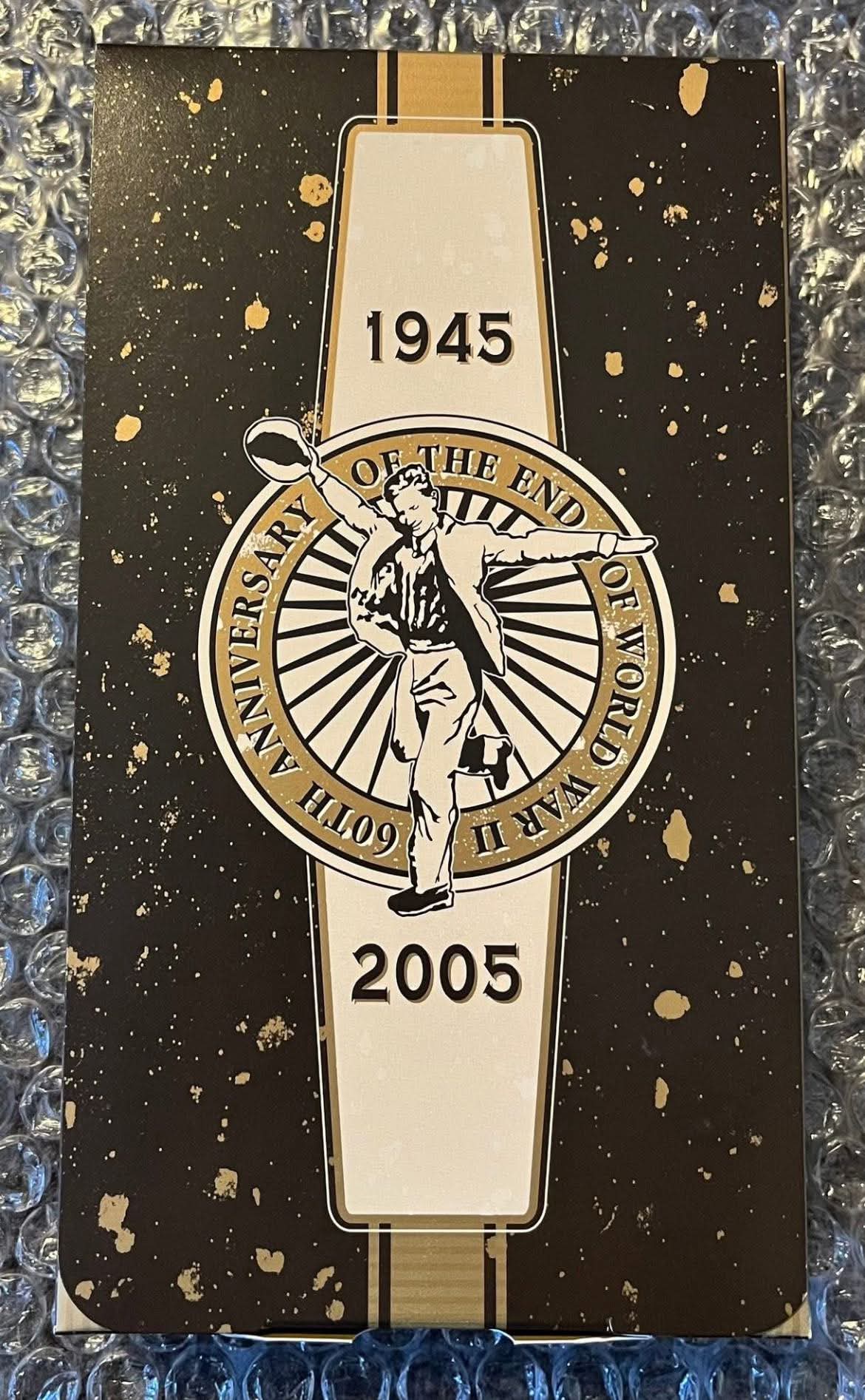 60th Anniversary of End of WWII, 2005 - 2 coin proof set (gold / silver 1oz)