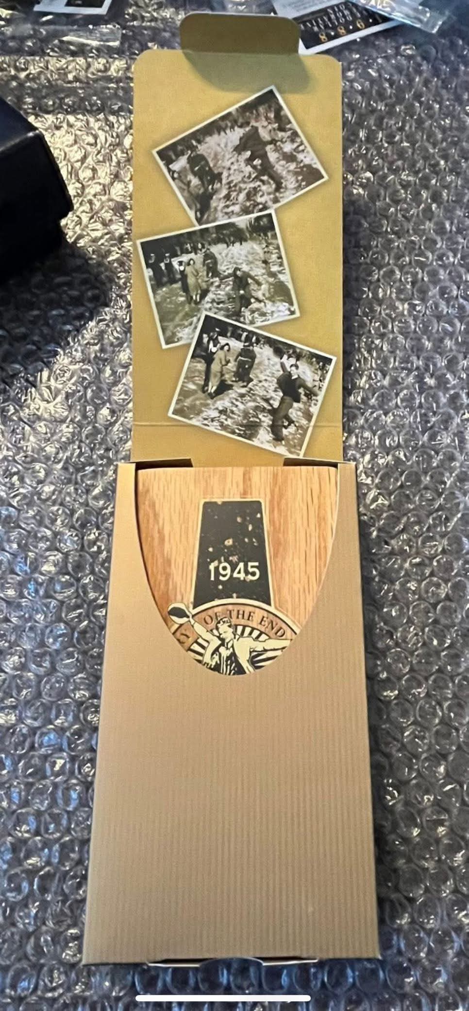 60th Anniversary of End of WWII, 2005 - 2 coin proof set (gold / silver 1oz)