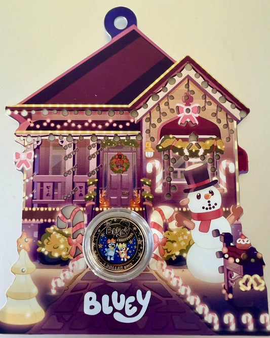 Bluey Christmas AlBr $1