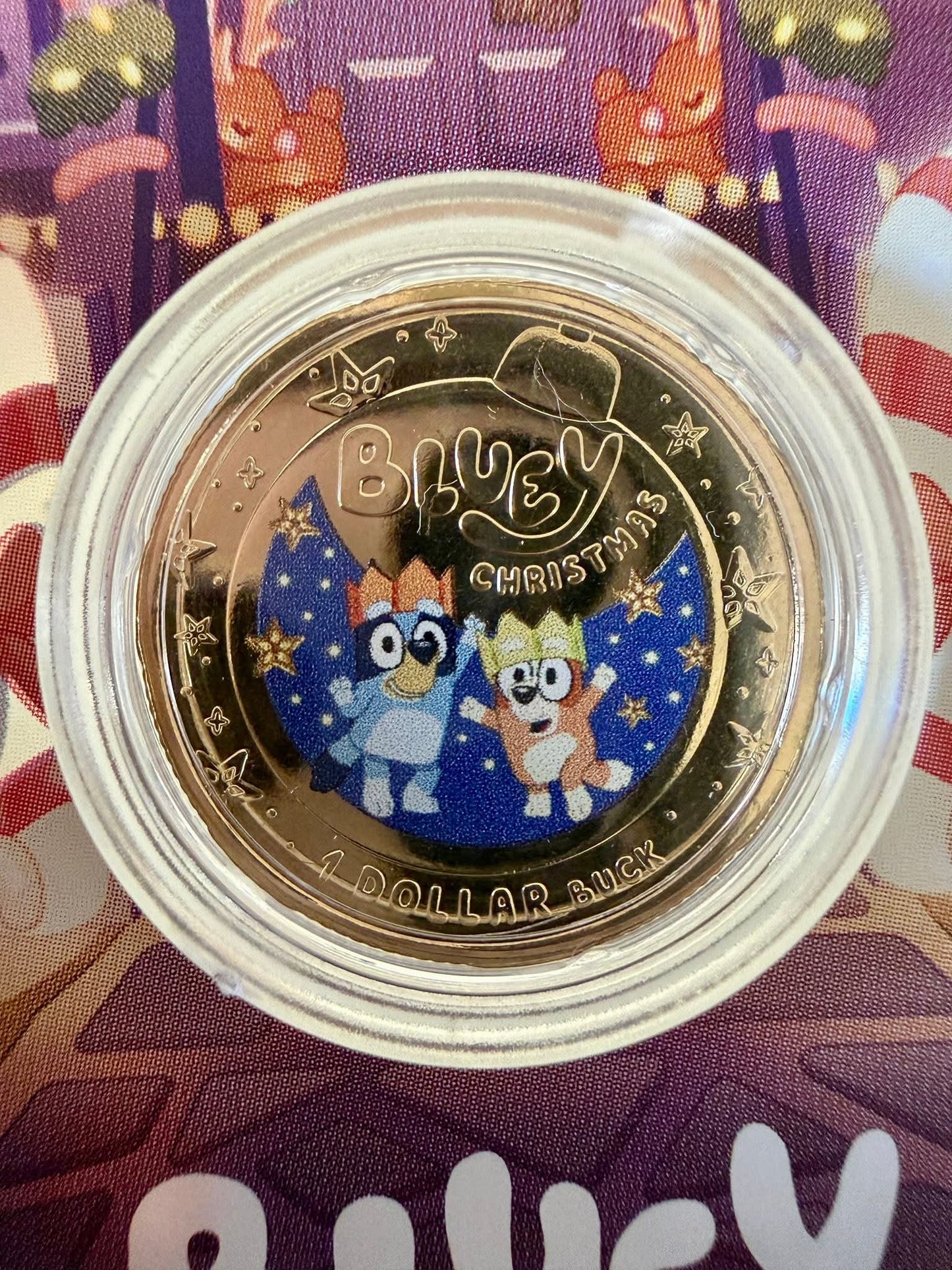 Bluey Christmas AlBr $1