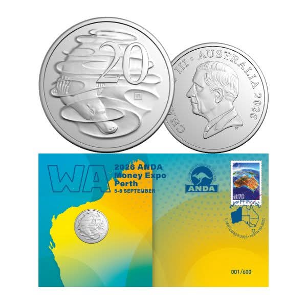 Perth ANDA 20c PNC, 2026