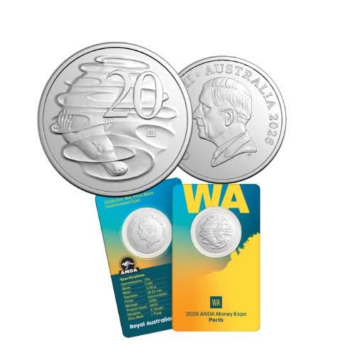Perth ANDA 20c Card, 2026