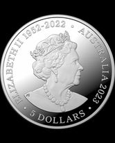 Humpback Whale Coloured 1oz Proof $5 2023