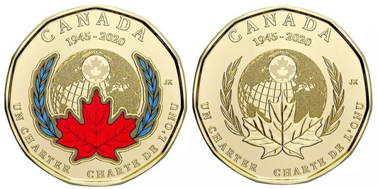 Canada United Nations Loonie 2020, Roll