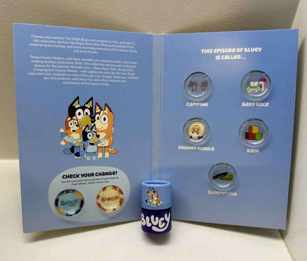 Bluey $2 Coin Set 2026