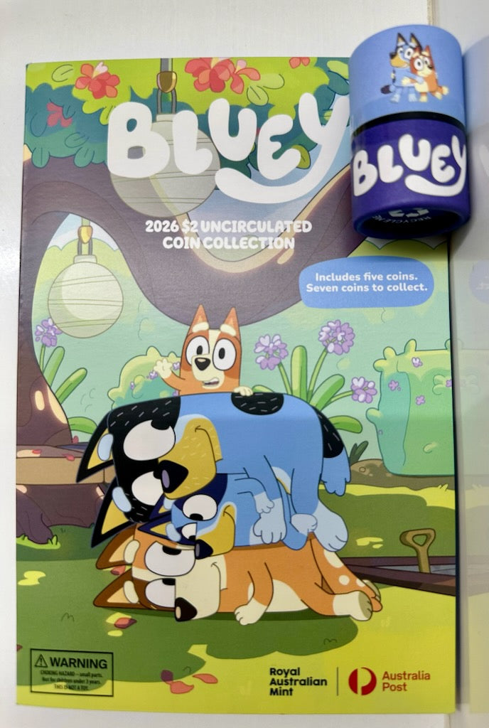 Bluey $2 Coin Set 2026