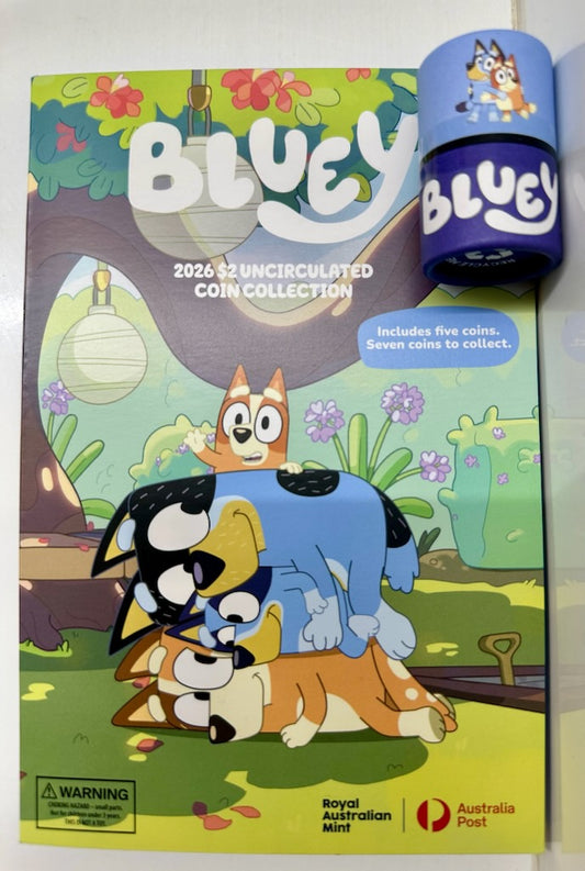 Bluey $2 Coin Set 2026