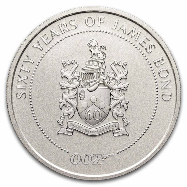 Sixty Years of James Bond 1oz 2022