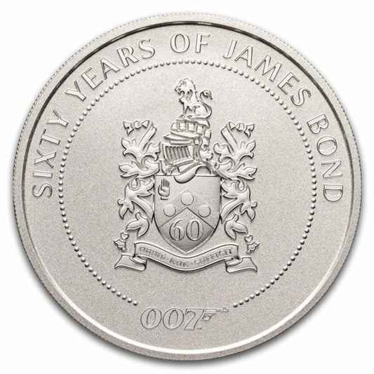 Sixty Years of James Bond 1oz 2022