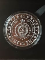 King Charles III Coronation Silver 1oz Gold Gilt 2023