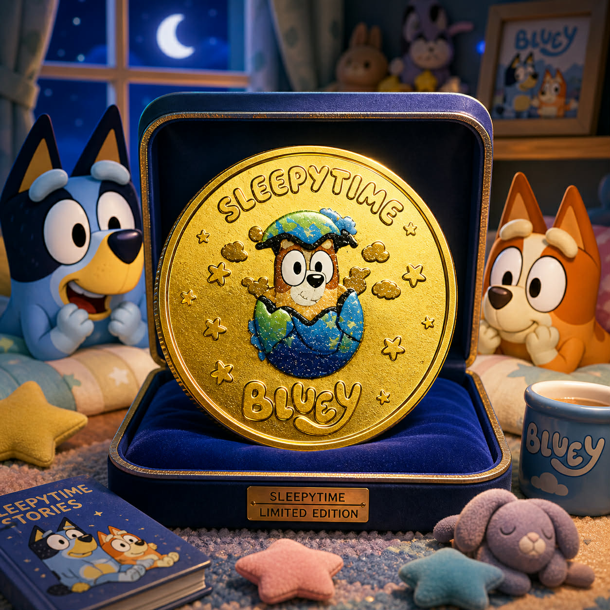 Coloured SleepyTime $2 Bluey 2026 (1 in 10)