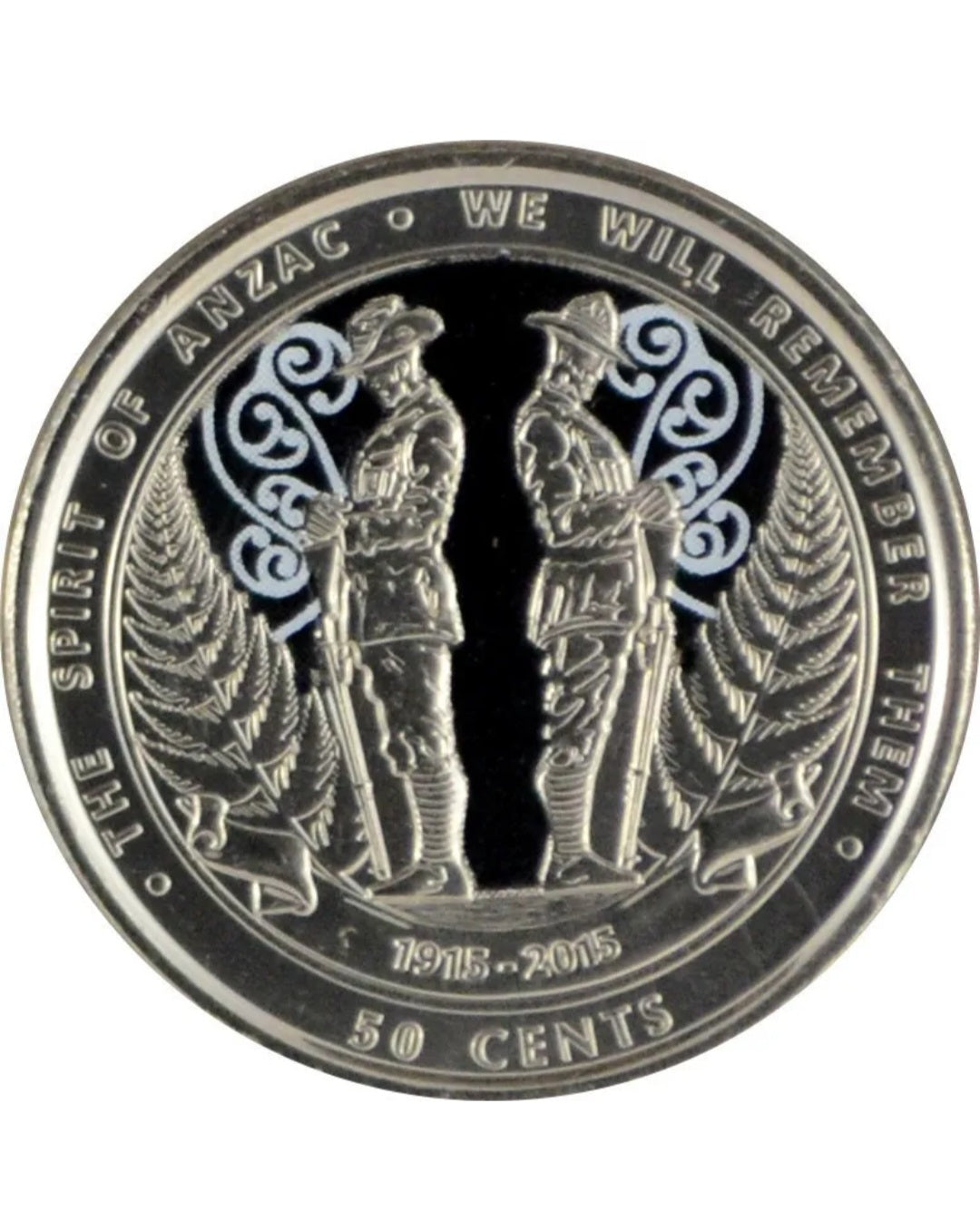 New Zealand Anzac Spirit 50c 2015