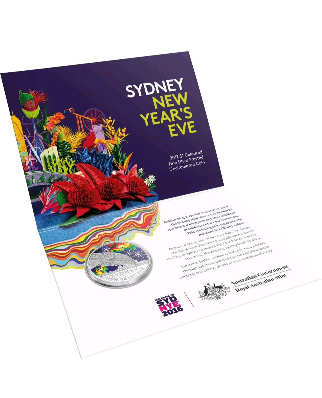 Sydney New Years Eve 2017 ½oz