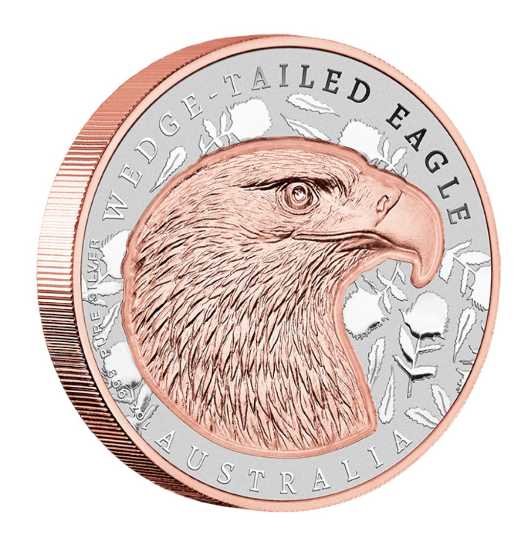 Native Impressions Wedge Tailed Eagle Super Incuse Rose Gold 1oz, 2026