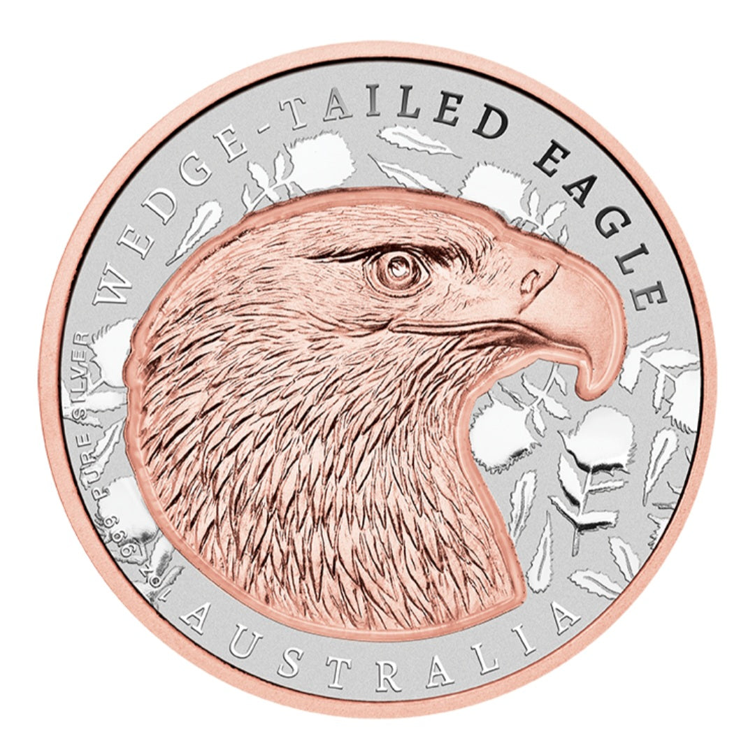 Native Impressions Wedge Tailed Eagle Super Incuse Rose Gold 1oz, 2026