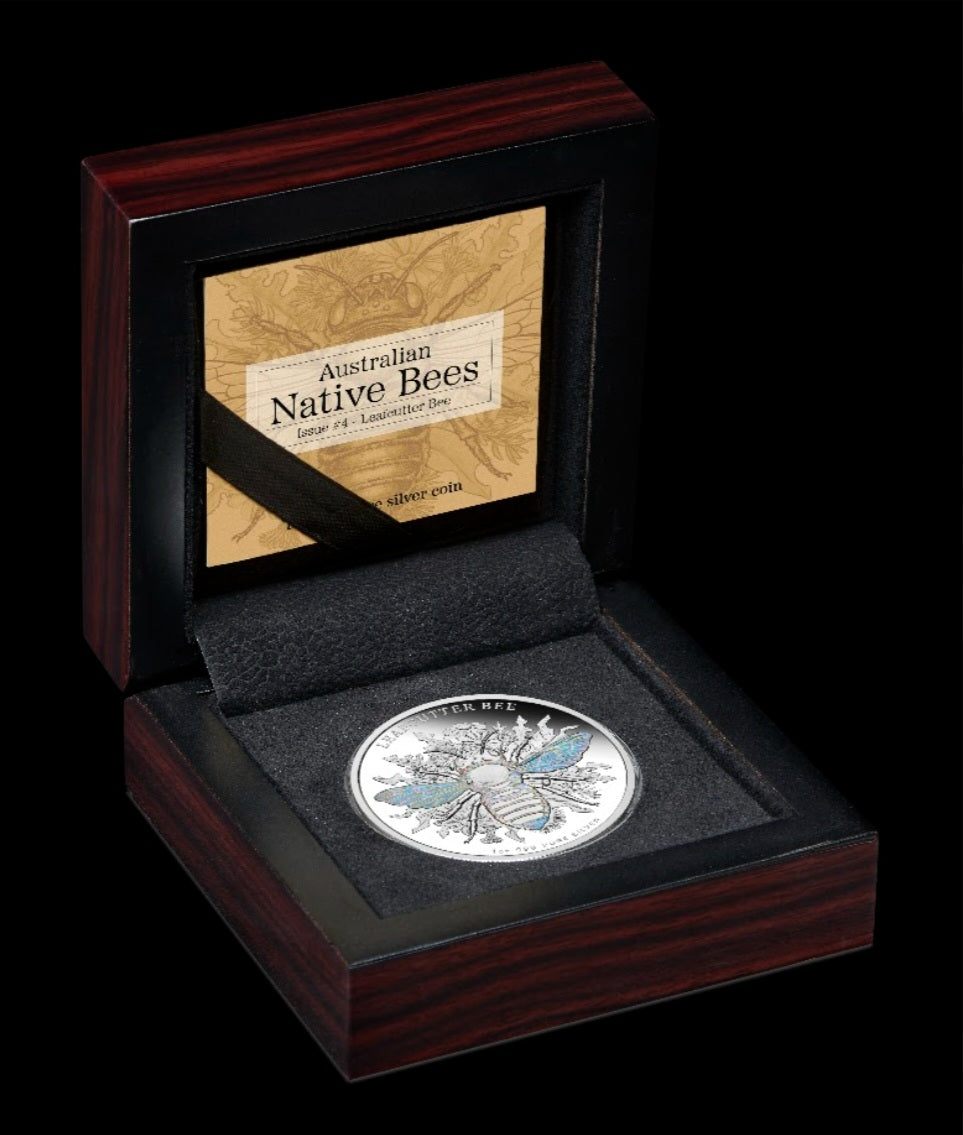 LeafCutter Bee Hologram 1oz 2026