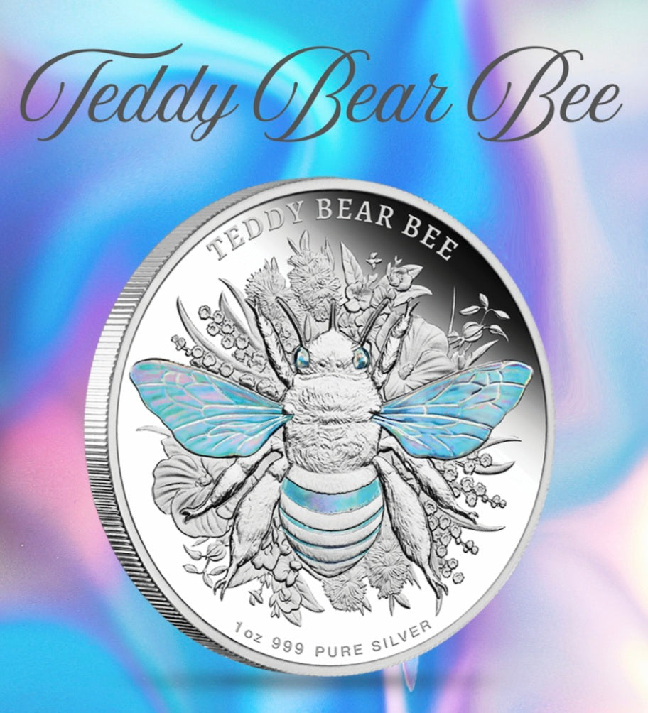The Teddy Bear Bee 1oz Hologram 2026