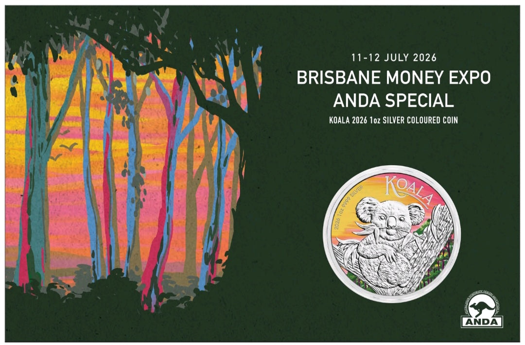 Koala Coloured 1oz Brisbane ANDA 2026