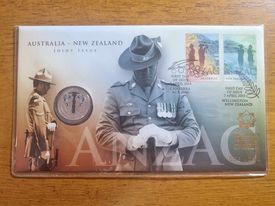 Anzac Joint Issue (Aus/NZ) 50c APTA Overprint 2015