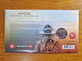 Anzac Joint Issue (Aus/NZ) 50c Royal Philatelic Overprint 2015