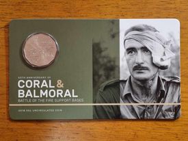 Battle of Coral Balmoral 50c 2018