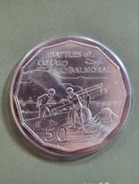 Battle of Coral Balmoral 50c 2018