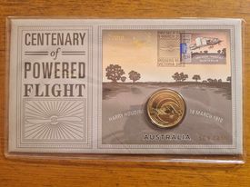 Centenary of Powered Flight Canberra Show $1 PNC 2010