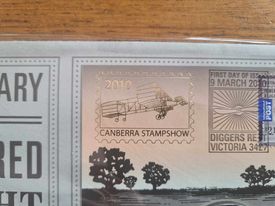 Centenary of Powered Flight Canberra Show $1 PNC 2010